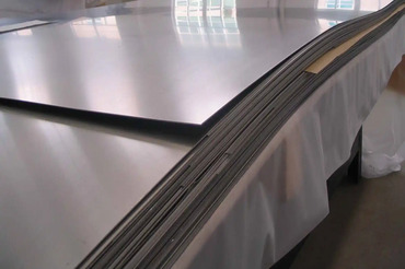 Electrolytic polishing of stainless steel plate